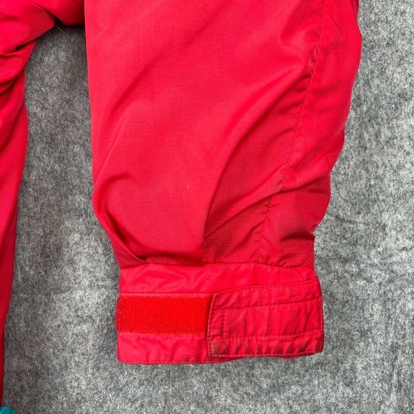 VTG Columbia Jacket Mens‎ Large Red Blue Whirlibird 3 in 1 Coat Down Insulated - Picture 7 of 16
